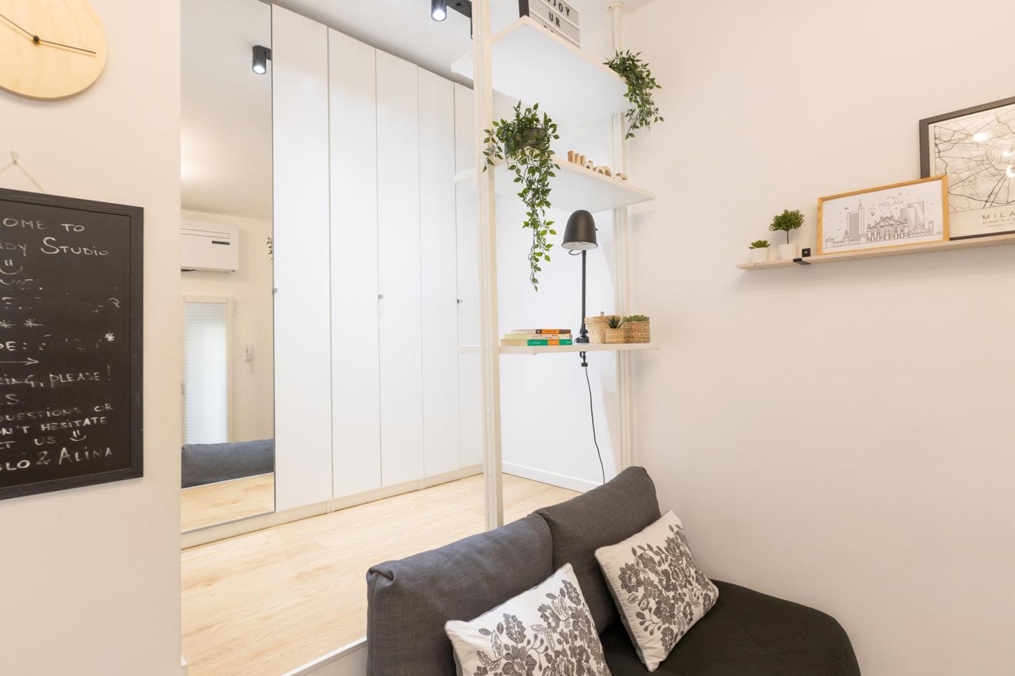 Tiny & Tidy Studio In The Key Area Of Milán Exterior foto