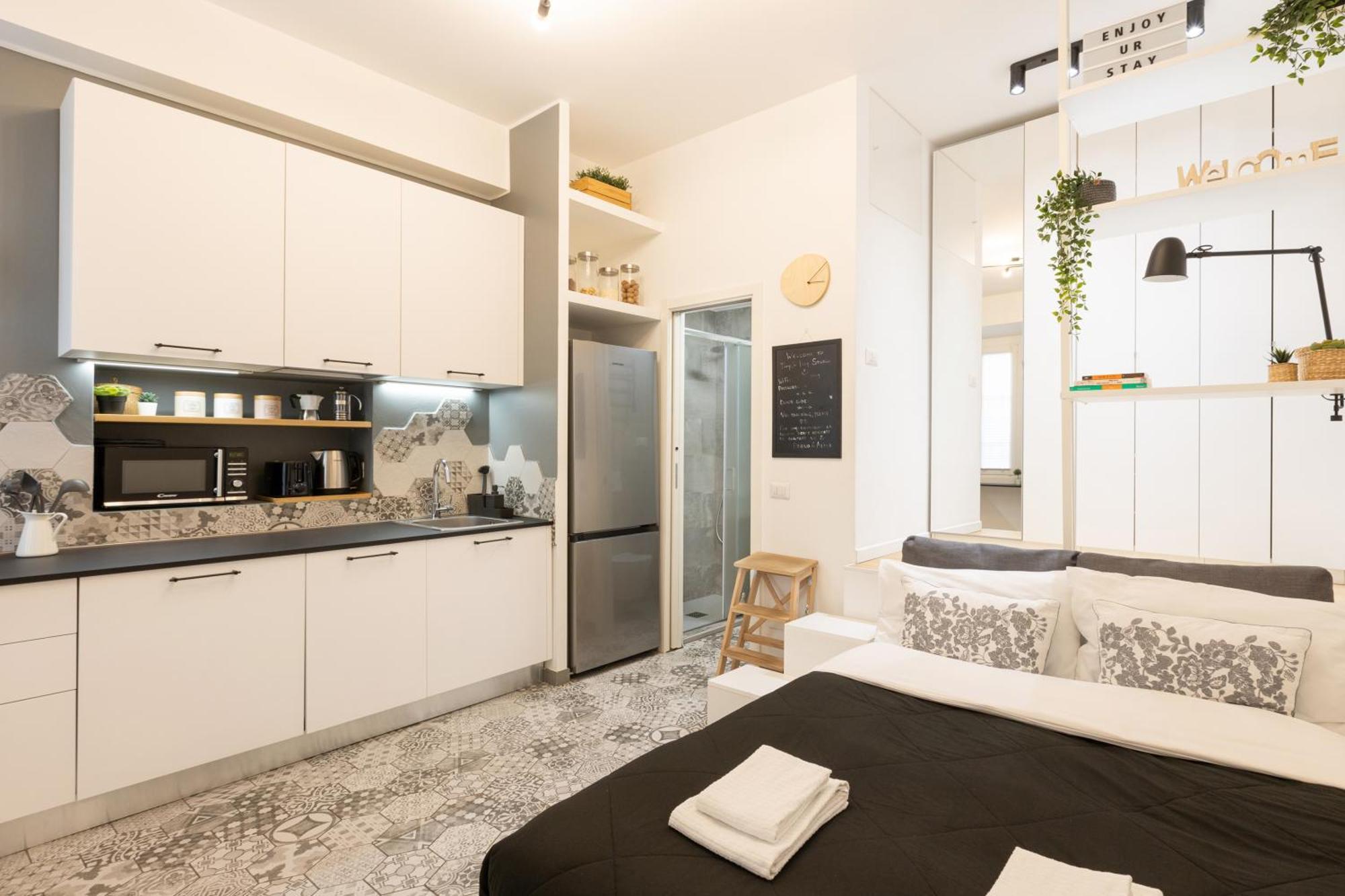 Tiny & Tidy Studio In The Key Area Of Milán Exterior foto
