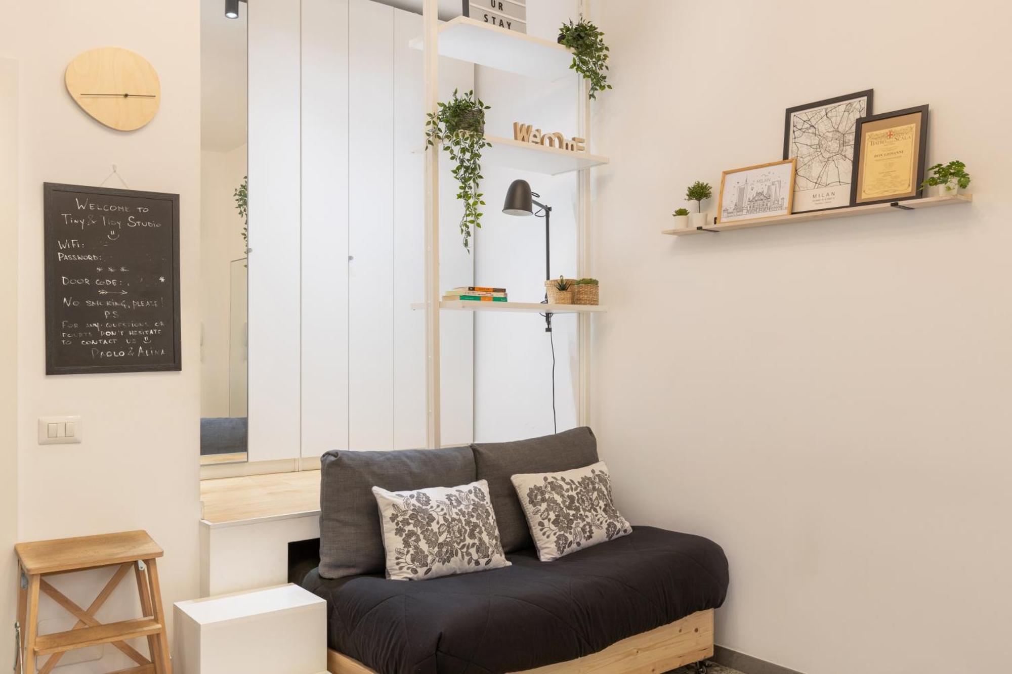 Tiny & Tidy Studio In The Key Area Of Milán Exterior foto